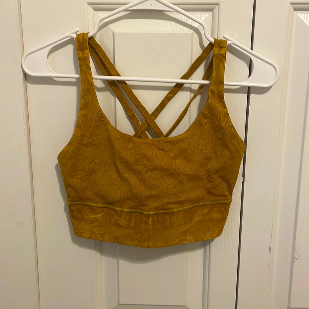 Lululemon Energy Sports Bra, long line, size 8